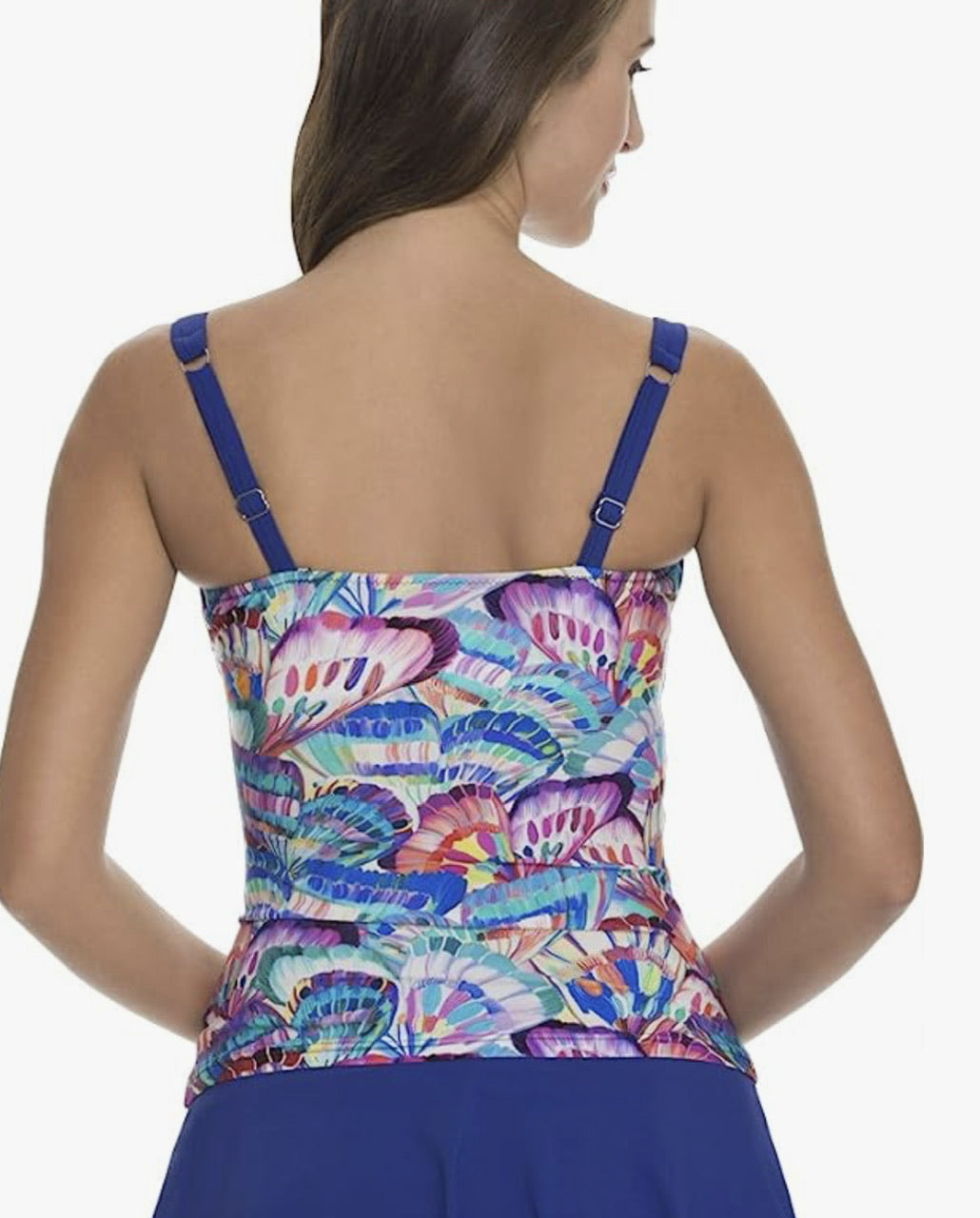 Profile by Gottex Waterfall Underwire Tankini Top (D-Cup) – forENVY