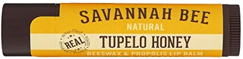 Savannah Bee Company Tupelo-Honey Organic Beeswax Lip Balm - forENVY