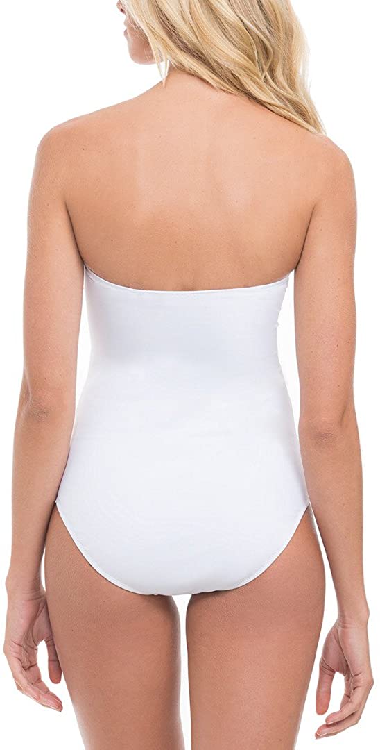 Profile by Gottex Tutti Frutti Bandeau One Piece Swimsuit - forENVY