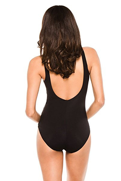 Gottex Bangalore Wide Strap Tank One Piece Swimsuit - forENVY