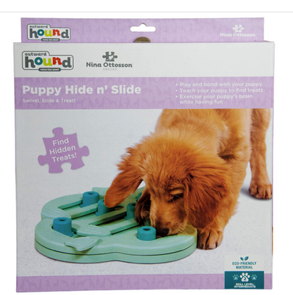 Outward Hound Dog Puppy Pet Treat Interactive Toy Puzzle-Level 2-Intermediate - forENVY