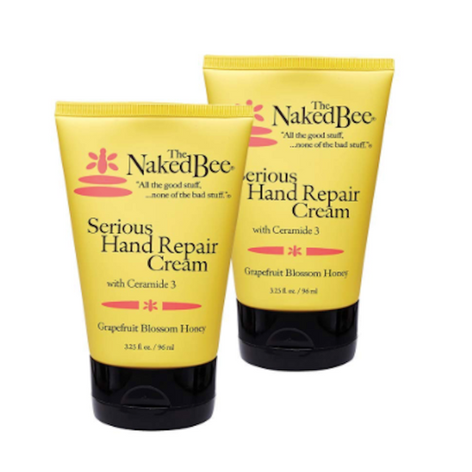 The Naked Bee -Serious Hand Repair Cream with Ceramide 3 - Grapefruit Blossom Honey- Pack of 2 - forENVY